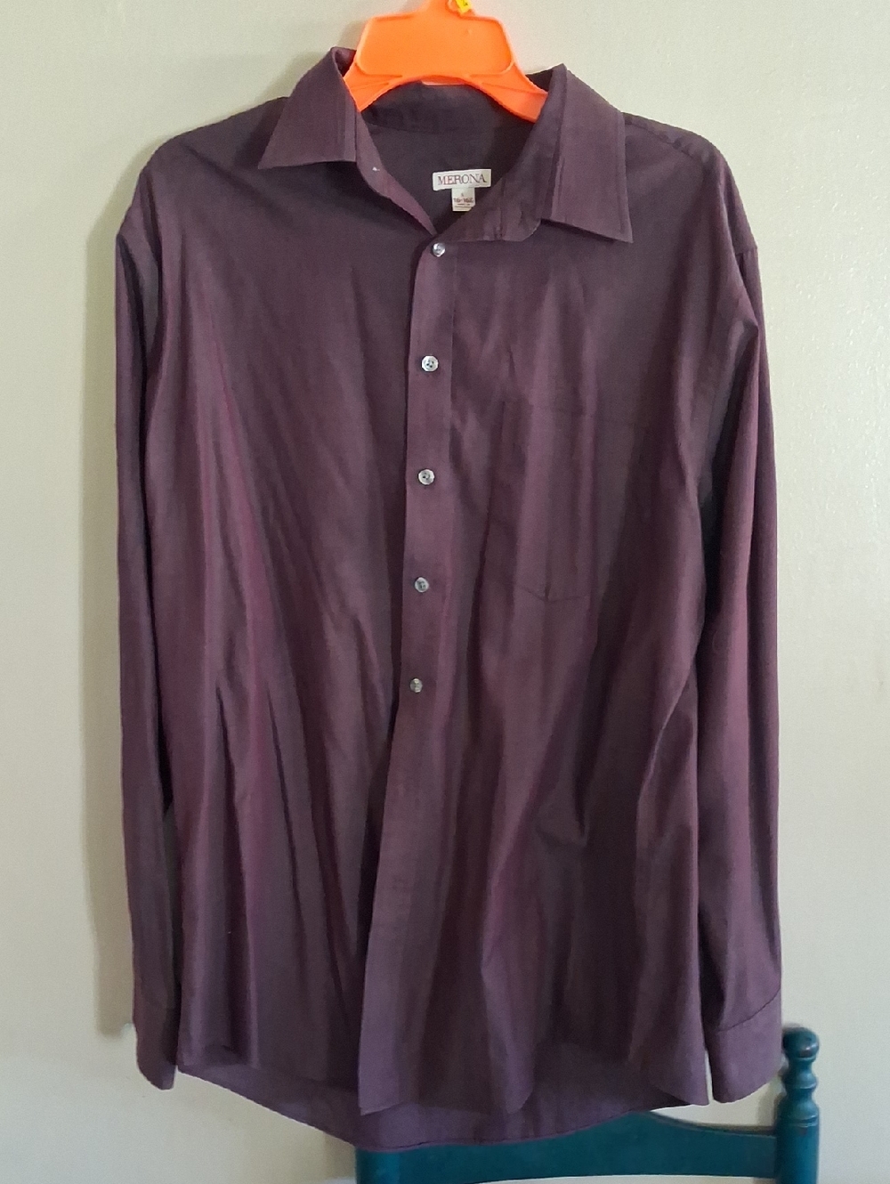 Merona Men's Button-Down Shirt in Plum